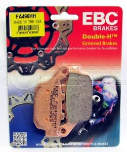 EBC Brakes Double-H Sintered Superbike Brake Pads Rear - FA496HH EBC Brakes Double-H Sintered Superbike Brake Pads Rear - FA496HH